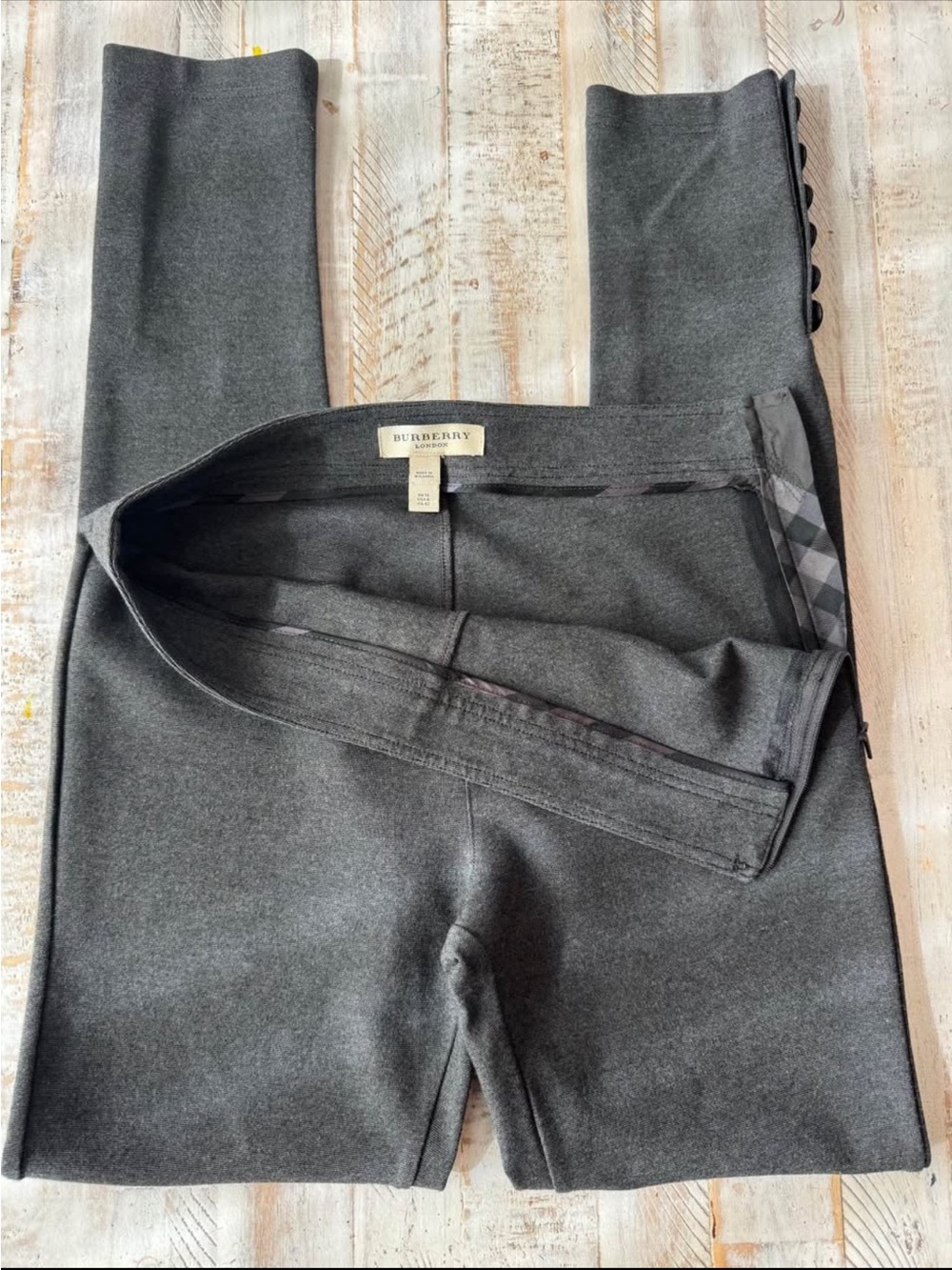 Burberry London Dressy High-Rise Leggings